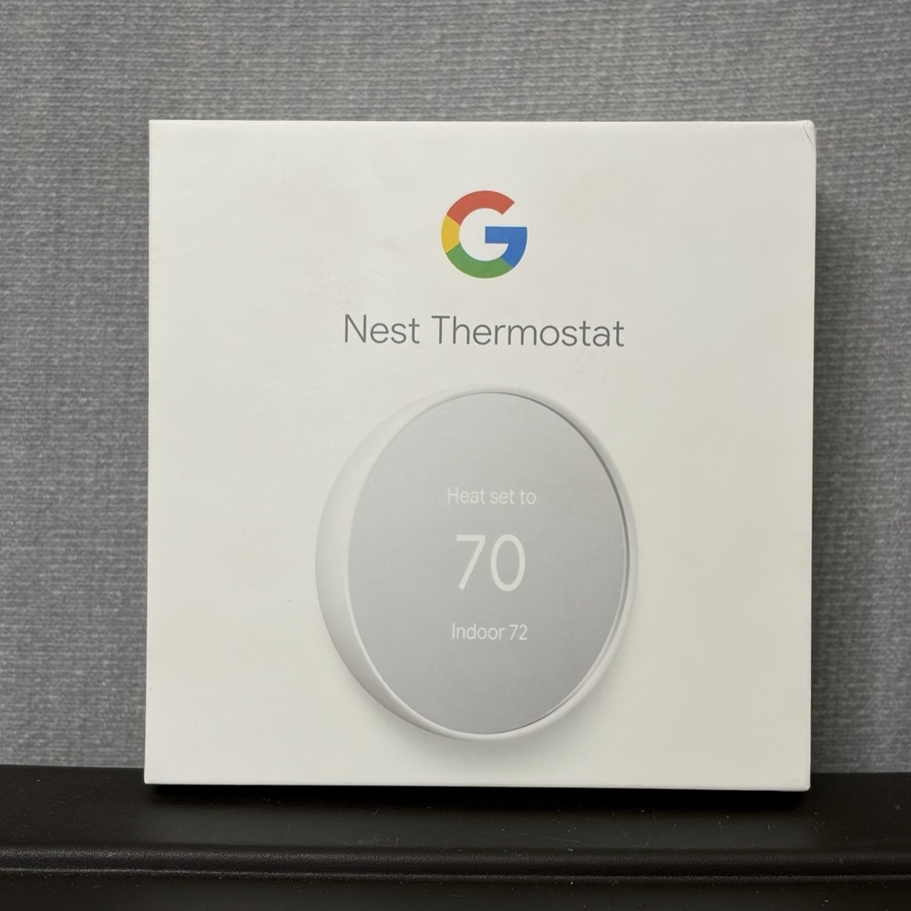 Google Nest Smart Wi-Fi Programmable Thermostat Snow White G4CVZ